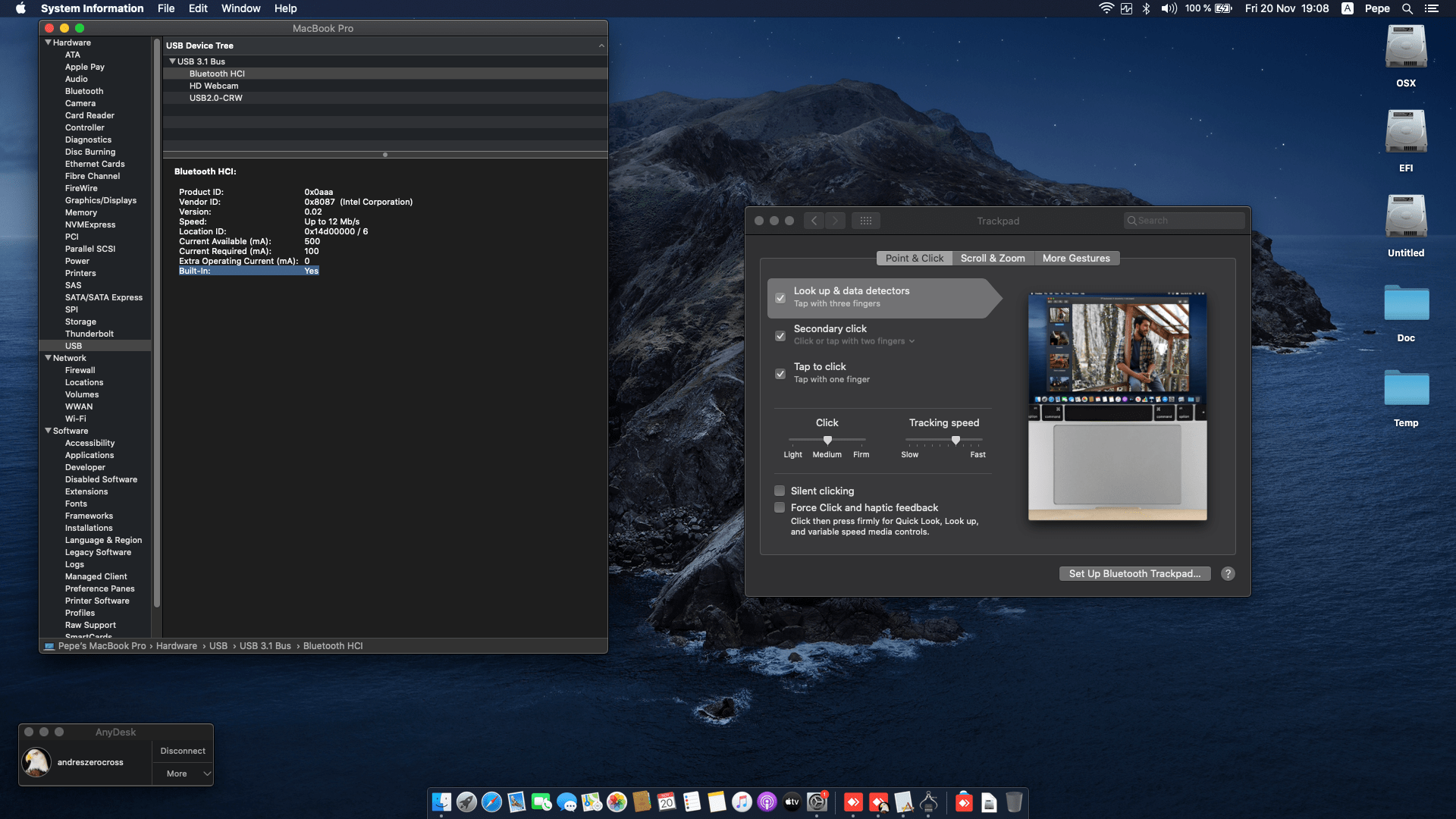 MSI GL63 8RCS 049XES [CoffeeLake   Intel UHD 630 + I2C]   OpenCore 3